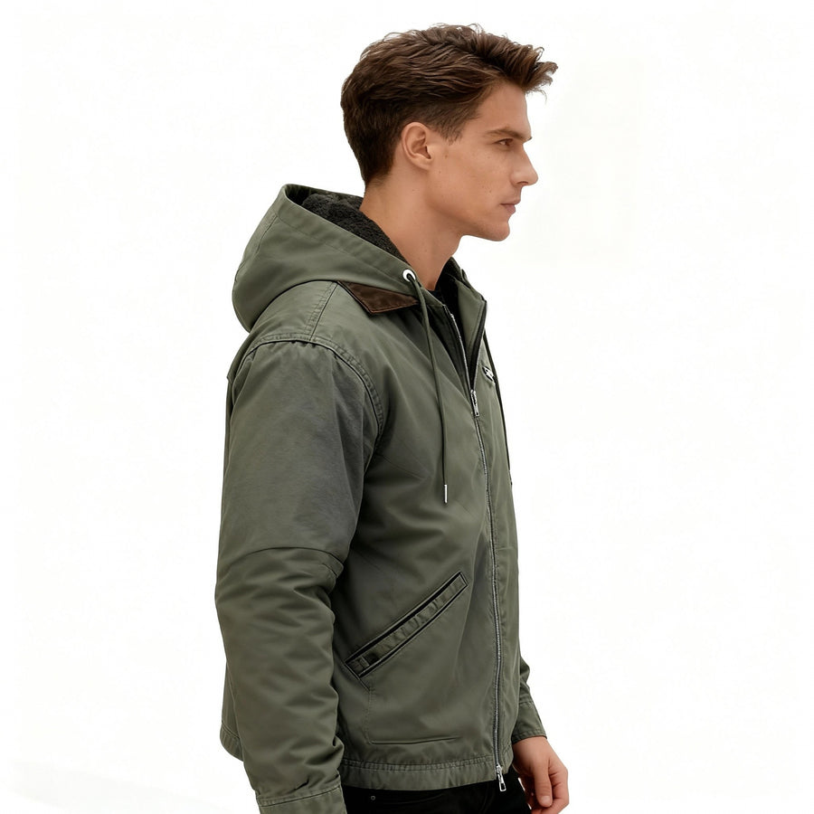 Zeno Parka in Army Green