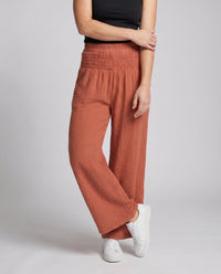 Zinnia Breathable Linen Trousers