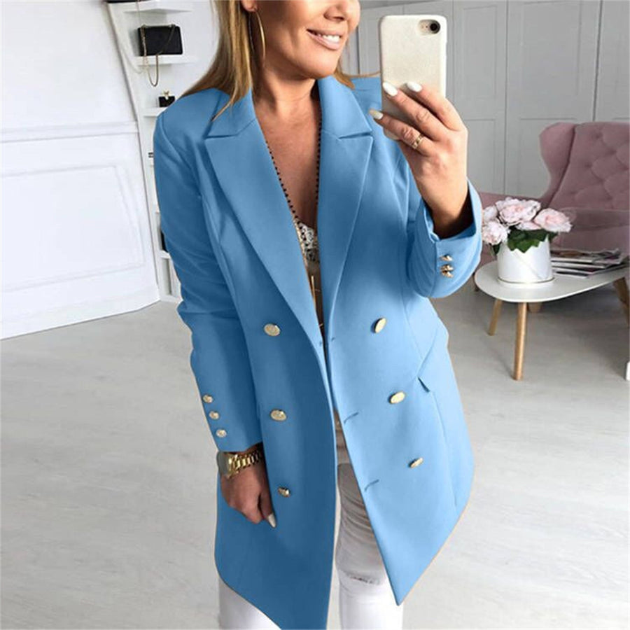 Zinnia Elegant Blazer in Blue