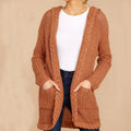 Zinnia Knit Cardigan with Pockets and Hood