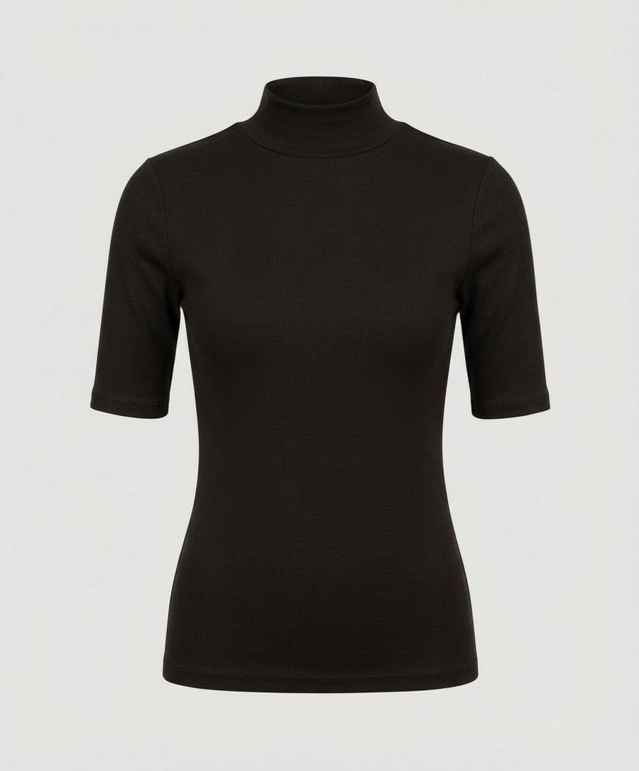 Zinnia Knit Sweater in Black