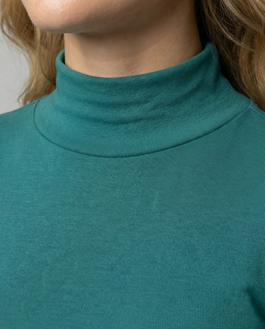 Zinnia Knit Sweater in Blue