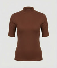 Zinnia Knit Sweater in Brown