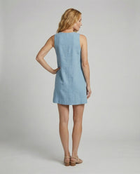 Zinnia Mini Dress with Sleeveless