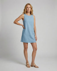 Zinnia Mini Dress with Sleeveless