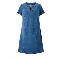Zinnia™ Soft Denim Dress in Blue