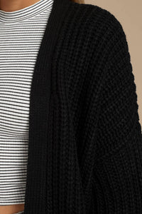 Zita Casual Knit Jacket with V-Neck