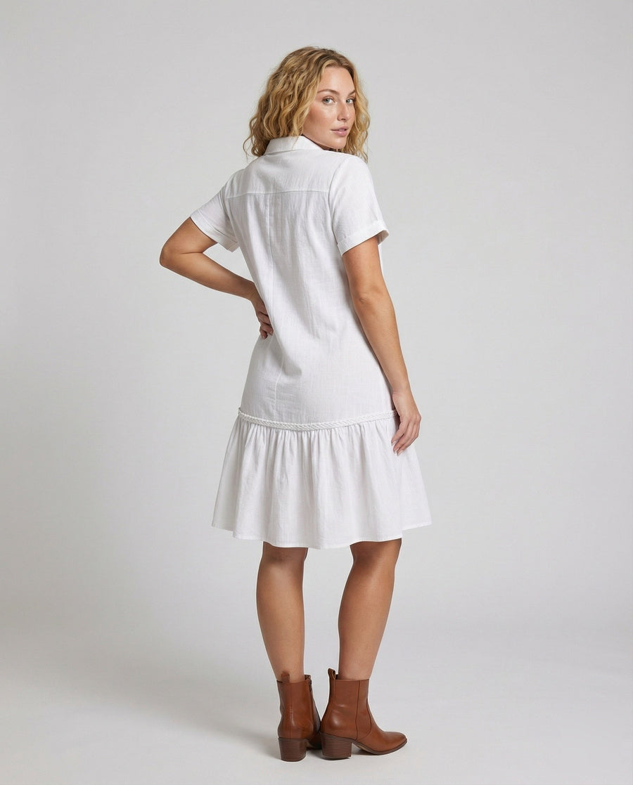 Zita Linen Summer Dress