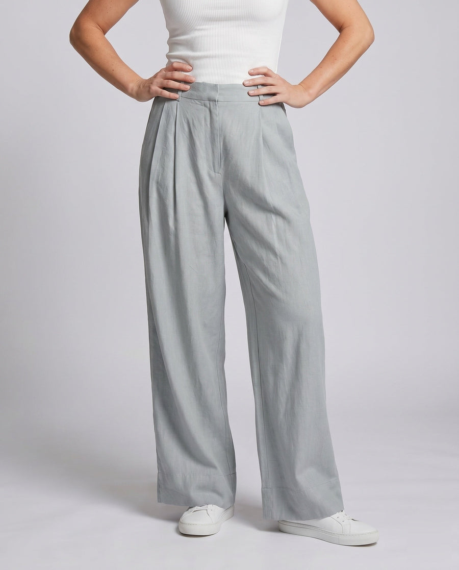 Zita Linen Trousers with Pockets