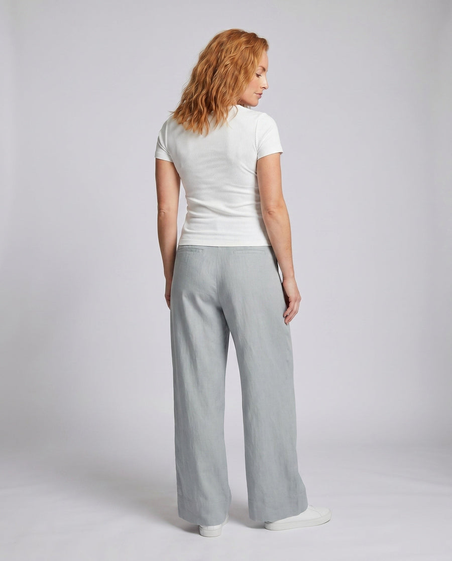 Zita Linen Trousers with Pockets