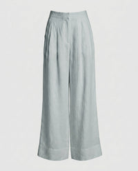 Zita Linen Trousers with Pockets in -