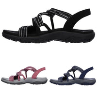 Zivelle | Women's Strappy Elastic Walking Sandals