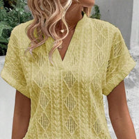 Zoe Blouse with Short Sleeve