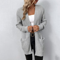 Zoe Casual Knit Cardigan with Pockets