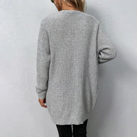 Zoe Casual Knit Cardigan with Pockets