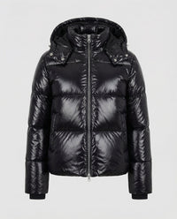 Zoe Jacket with Hood in Black