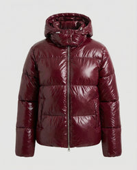 Zoe Jacket with Hood in Red