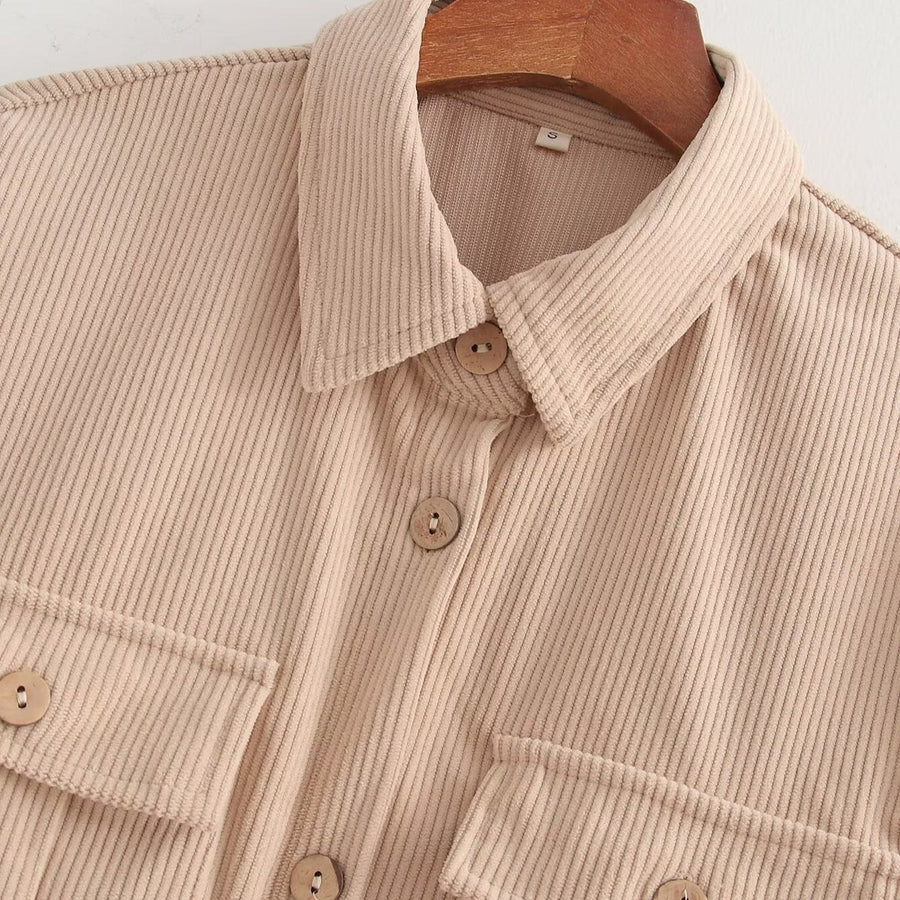 Zoe Relaxed Blouse with Pockets