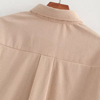 Zoe Relaxed Blouse with Pockets