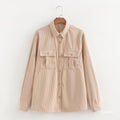 Zoe Relaxed Blouse with Pockets