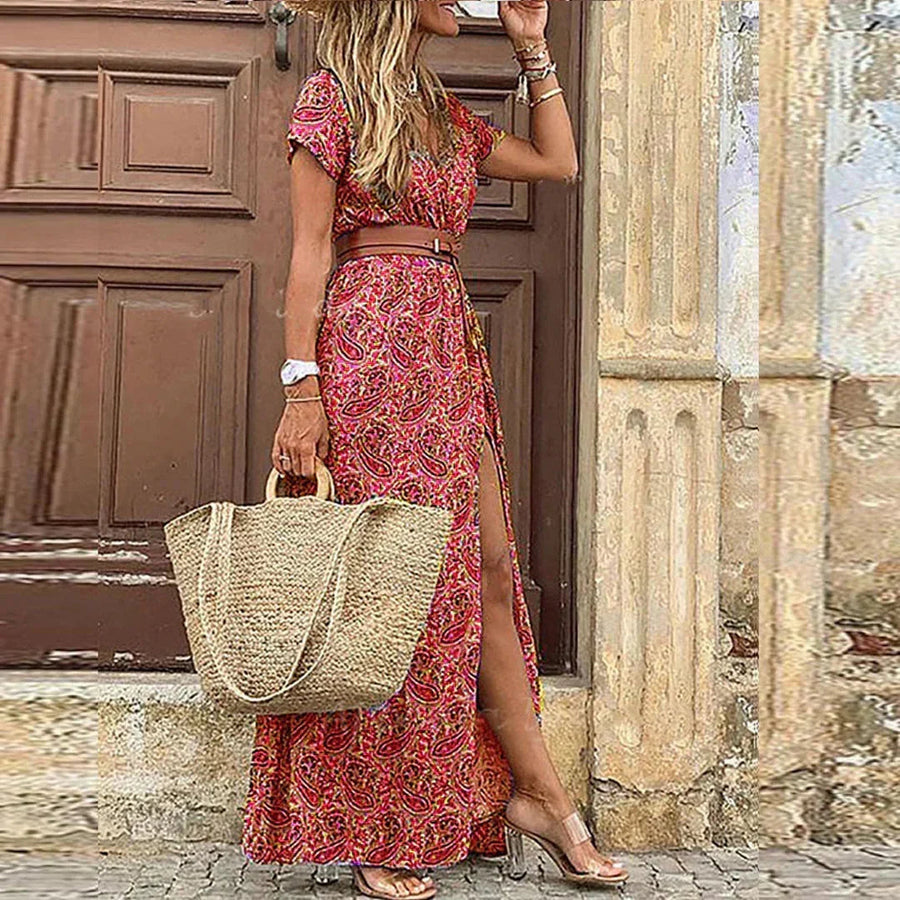 Zoe | Wrap Maxi Dress