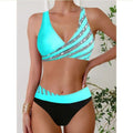 Zoë™ Printed Halter Neck Swimwear