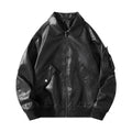 Zora Casual Leather Jacket with Pockets