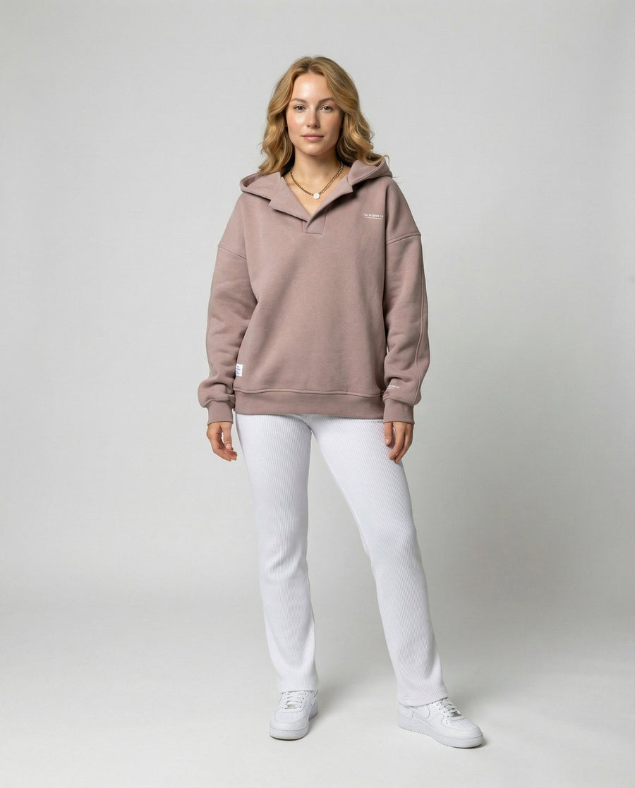 Zora Hoodie with Hood and Oversized in Rose