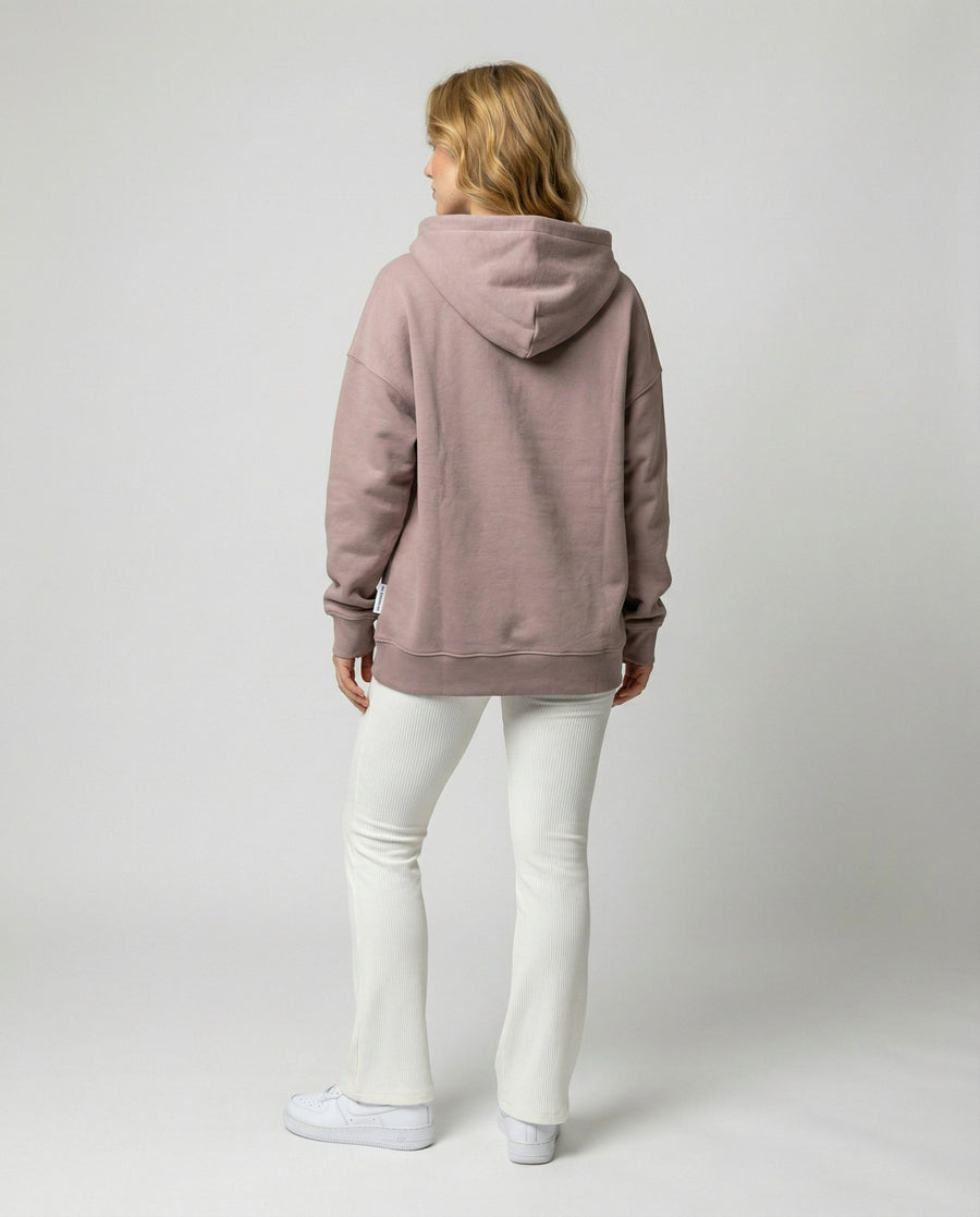 Zora Hoodie with Hood and Oversized in Rose