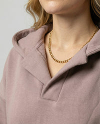 Zora Hoodie with Hood and Oversized in Rose