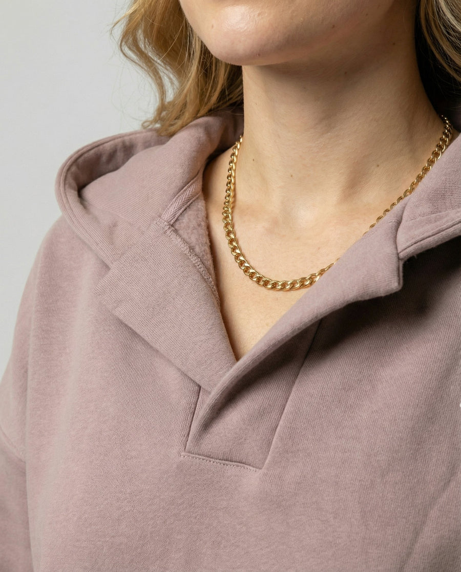 Zora Hoodie with Hood and Oversized in Rose