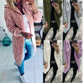 Zuri Elegant Knit Cardigan with Hood