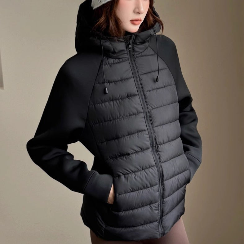 Zuri Jacket with Hood in Black