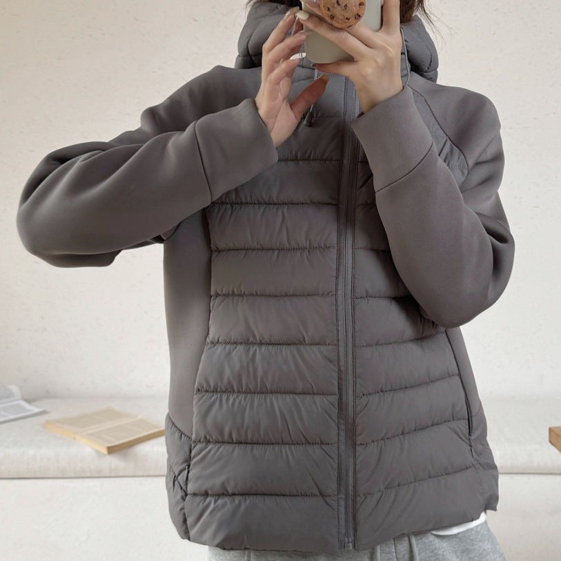Zuri Jacket with Hood in Light Brown