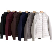 Zuri Jacket with Hood in Signalblau
