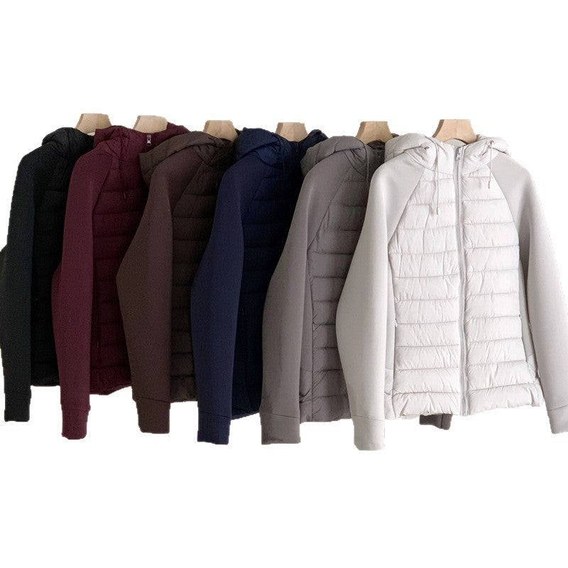 Zuri Jacket with Hood in Signalblau